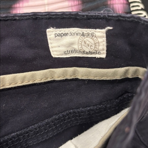 Paper Denim & Cloth Navy Pants - Picture 4 of 4